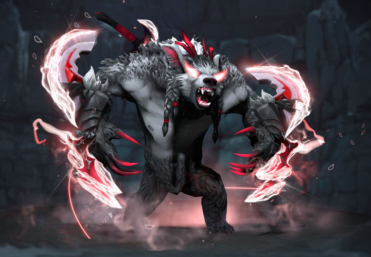 Открыть - Ursa SSS Rank Or White And Red MegaPack для Pudge